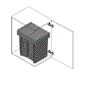 Emuca Recycle Poubelle de recyclage 2x25L Gris anthracite
