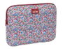 Safta Housse pour Ordinateur Portable 14 Pouces Motif Fleurs Coimbra Bordeaux, Dimensions 34 x 25 x 2 cm - Neuf