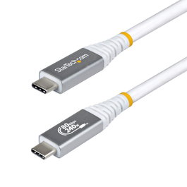 Câble USB Startech CC150CM80GUSB4CABLEW Blanc 1,5 m