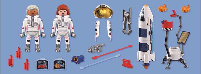 Playmobil 72011 Fusée d'exploration sur Mars de l'ESA City Action Playmobil 72011 Fusée d'exploration sur Mars de l'ESA City Action