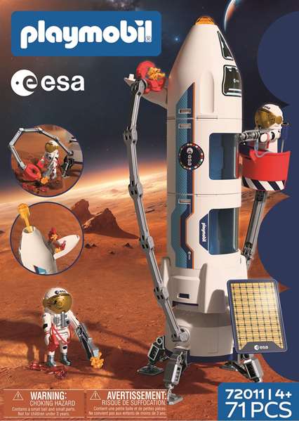 Playmobil 72011 Fusée d'exploration sur Mars de l'ESA City Action Playmobil 72011 Fusée d'exploration sur Mars de l'ESA City Action