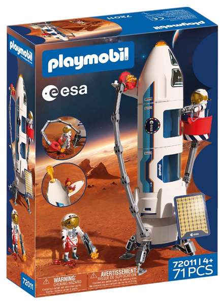 Playmobil 72011 Fusée d'exploration sur Mars de l'ESA City Action Playmobil 72011 Fusée d'exploration sur Mars de l'ESA City Action