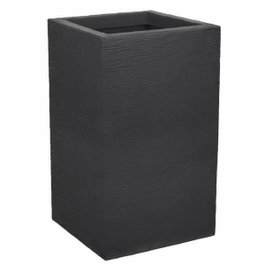 Eda Bac à Fleurs Carré Haut Graphit Up Gris Anthracite 36 L