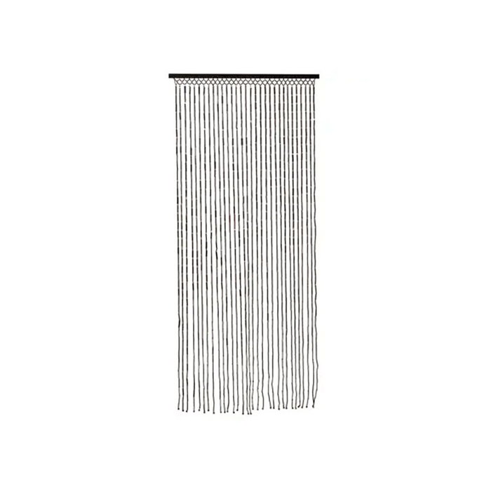 Decoris Cortine en bambú marron foncé pour porte, 90 x 200 cm Decoris Cortine en bambú marron foncé pour porte, 90 x 200 cm