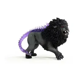 Schleich 42555 ELDRADOR Figurine Lion des Ténèbres - Figurine hautement détaillée, réaliste avec queue transparente, jouet pour enfants dès 7 ans