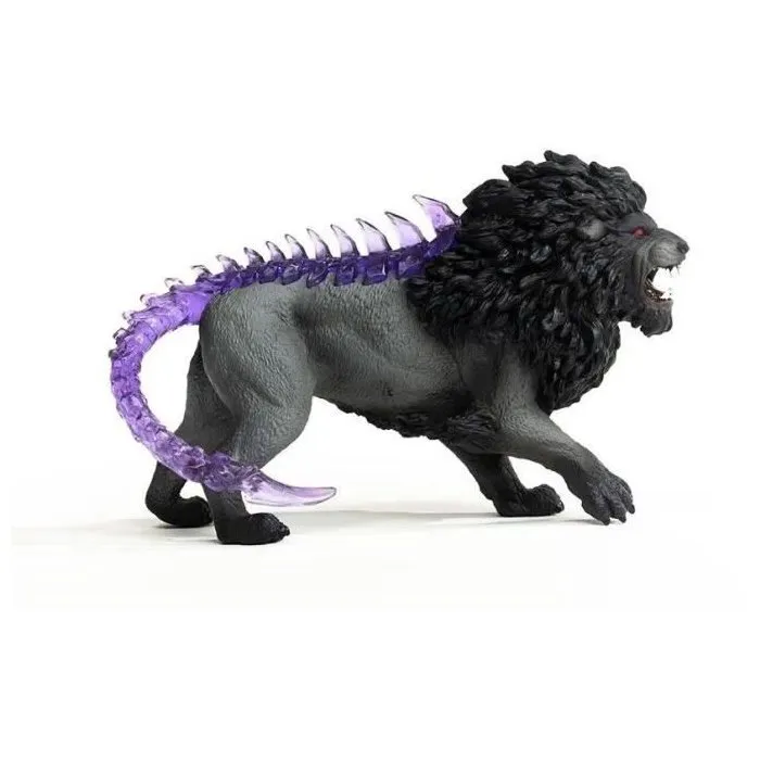 Schleich 42555 ELDRADOR Figurine Lion des Ténèbres - Figurine hautement détaillée, réaliste avec queue transparente, jouet pour enfants dès 7 ans Schleich 42555 ELDRADOR Figurine Lion des Ténèbres - Figurine hautement détaillée, réaliste avec queue transparente, jouet pour enfants dès 7 ans