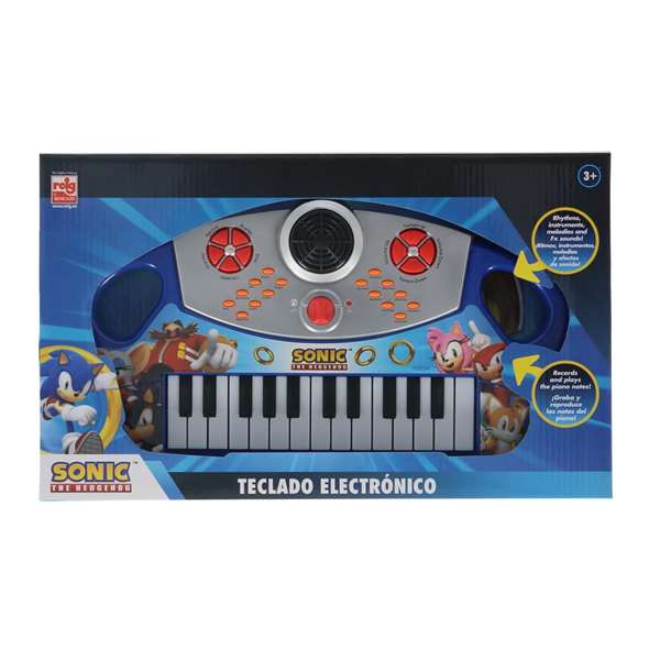 Reig - Orgue électronique jouet pour enfants, 25 touches, avec lumières, fonctionne sur piles (3xAA), pour 3 ans et plus