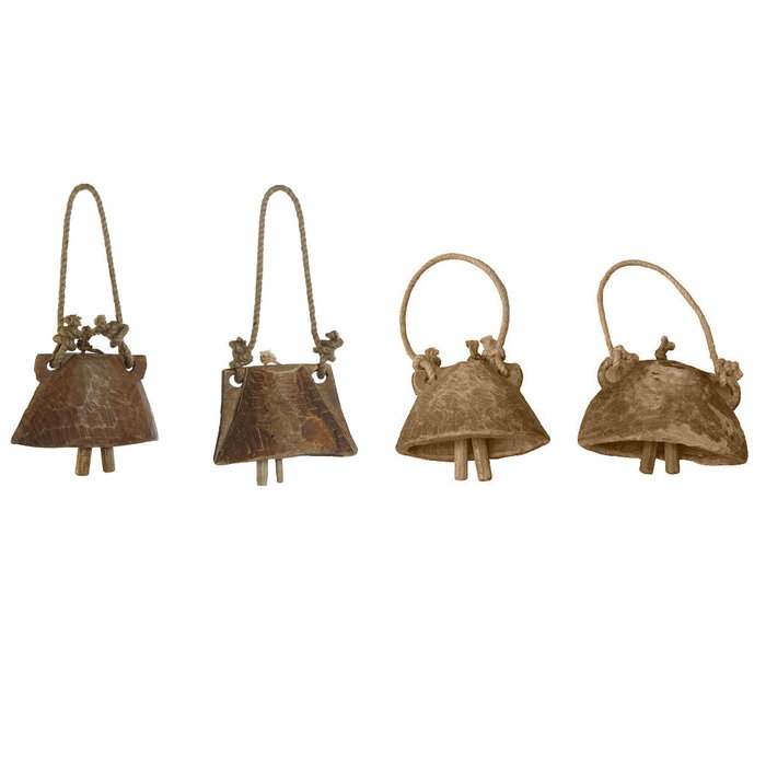 Home ESPRIT Figurine Décorative Esprit Naturel - Lot de 4 Unités - 20 x 7 x 13 cm Home ESPRIT Figurine Décorative Esprit Naturel - Lot de 4 Unités - 20 x 7 x 13 cm