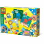 SES Creative My first Kit d'activités sensorielles Animaux à peindre au doigt