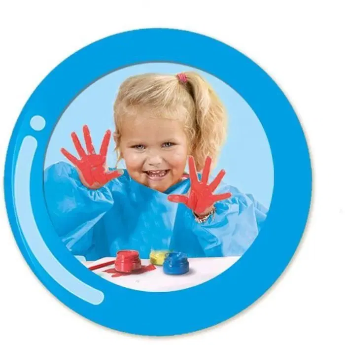 SES CREATIVE My First - Kit d'activité sensorielle Animaux à peindre à la main et au doigt - 16 Cartes + Autocollants - À partir de 1 an