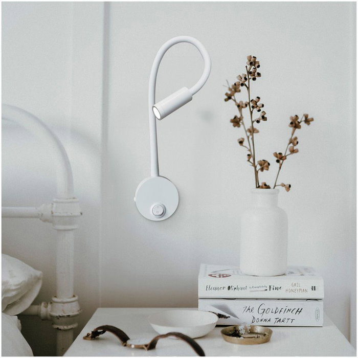 Cristalrecord Aplique LED Clasic blanc, 3 W, 450 lm