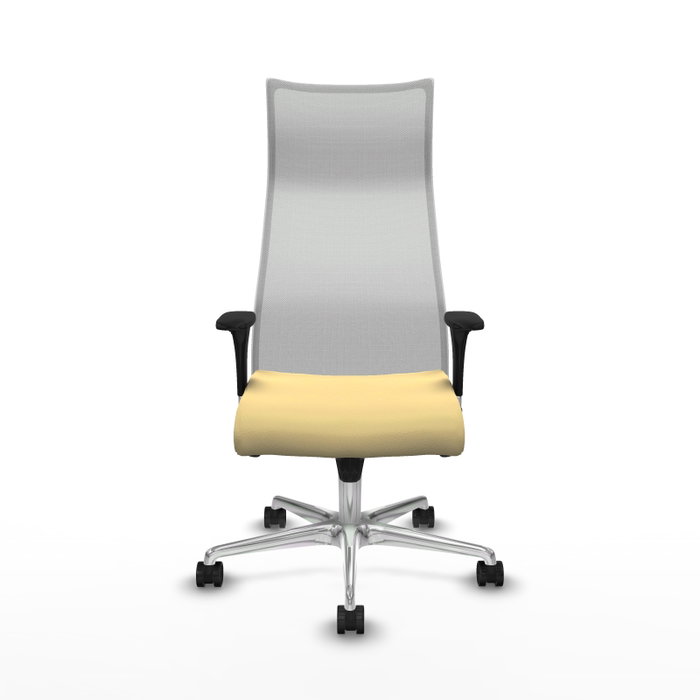 Piqueras y Crespo Chaise de Bureau Albacete Crème et Blanc