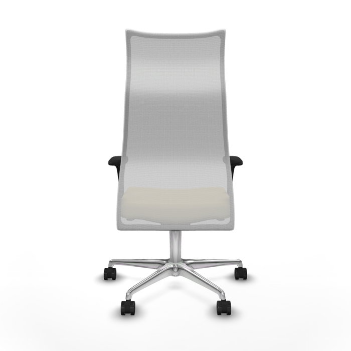 Piqueras y Crespo Chaise de Bureau Albacete Crème et Blanc