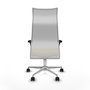 Piqueras y Crespo Chaise de Bureau Albacete Crème et Blanc