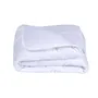 Domiva Couette Bébé Blanc 70 x 120 cm, Polyester Microfibre, Garnissage Fibres Creuses Siliconées, Lavable 95°C, Pour Enfant Dès la Naissance