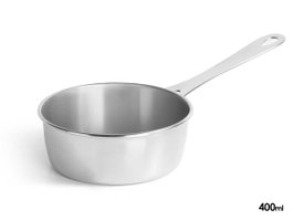 Kinvara Cazo Aperitivo en métal argenté 400 ml 22x5x12 cm (Set de 24)