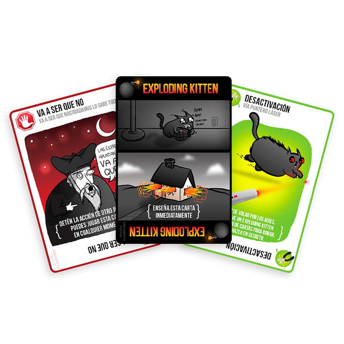 Exploding Kittens - Jeu de Cartes Édition 2 Joueurs - Jeu Familial et d'Ambiance pour Adultes et Enfants à Partir de 7 Ans - Asmodee Exploding Kittens - Jeu de Cartes Édition 2 Joueurs - Jeu Familial et d'Ambiance pour Adultes et Enfants à Partir de 7 Ans - Asmodee