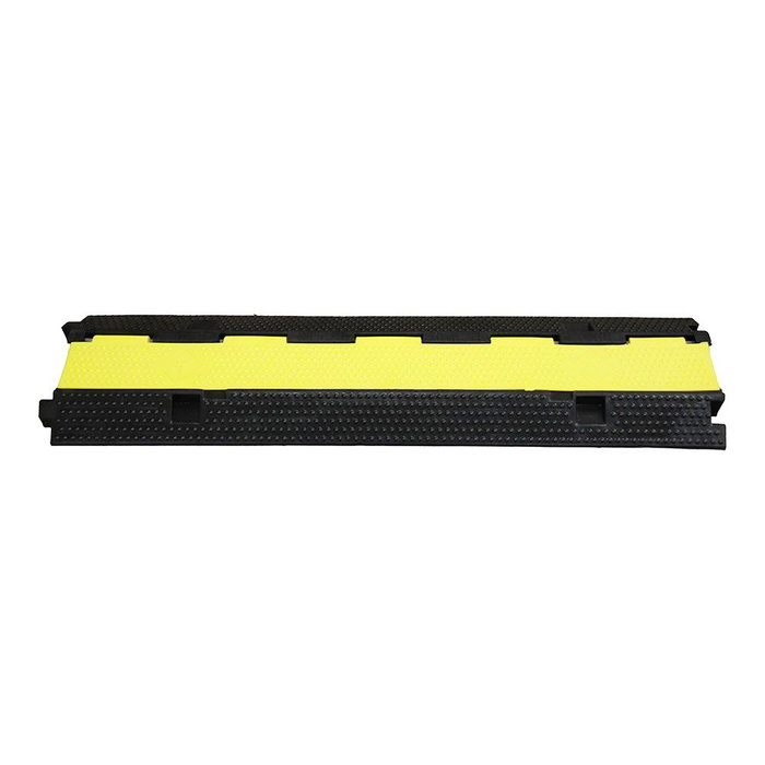 Normaluz Protecteur de câble 1000x250x50mm Caoutchouc avec couvercle à charnière 2 rails intérieurs Normaluz Protecteur de câble 1000x250x50mm Caoutchouc avec couvercle à charnière 2 rails intérieurs