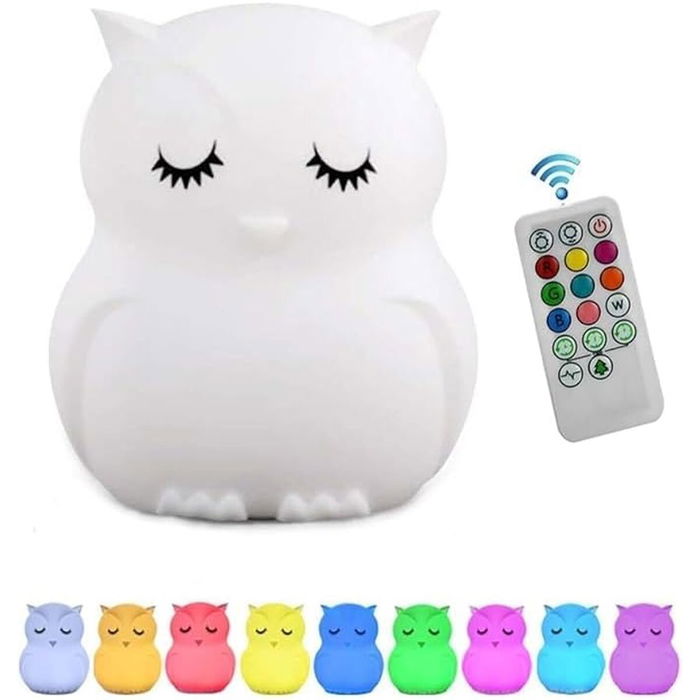 Lampe pour enfant avec haut-parleur Bluetooth Muvit Owl Lampe pour enfant avec haut-parleur Bluetooth Muvit Owl