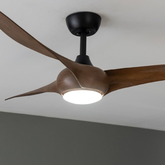 Ventilateur de Plafond avec Lumière Cecotec EnergySilence Aero 5295 Marron 18 W 40 W