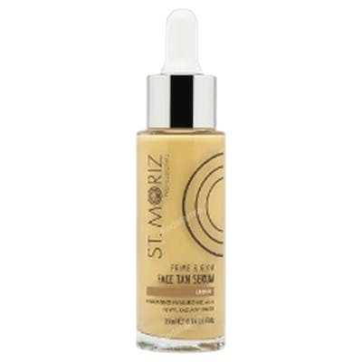 St. Moriz Prime & Glow Autobronzant Facial Acide Hyaluronique Léger 25 ml