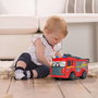 Smoby - Camion de pompiers jouet avec éclairage et sons - 25 cm - Fonctionne avec piles (incluses) - Version espagnole/portugaise