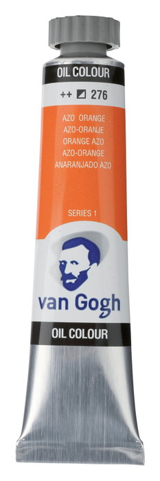 Van Gogh Peinture à l'huile Orange Azo 276, 20 ml Van Gogh Peinture à l'huile Orange Azo 276, 20 ml