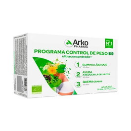 ARKOPHARMA ARKOFLUIDO PROGRAMA CONTROL PESO BIO 30 ampoules 10 ml