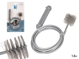 Arte Regal Furet déboucheur de tuyau 1,5 m plastique gris 18,5 x 3,5 x 12 cm (Set de 24)