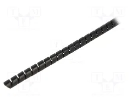 HELLERMANNTYTON Protection en spirale noire 13mm