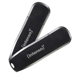 Intenso Speed Lot de 2 Clés USB 3.2 128 Go Aluminium Mémoire Flash
