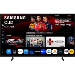 Samsung QE43Q7F - TV QLED 43 Pouces (109 cm) 4K Ultra HD Smart TV - HDR10+, Gaming Hub, 3x HDMI, Wi-Fi
