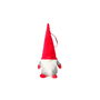Décorations de Noël Home & Styling Rouge Gris Gnome 8 x 22 cm