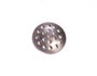 Innspiro Base d'anneau métallique argentée vieillie 12 mm, lot de 10