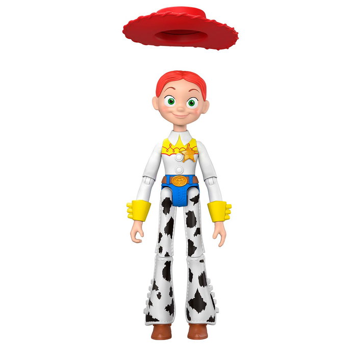 Mattel Toy Story Figure d'Action Jessie Sheriff Articulée à 12 Points - Disney Pixar (Réf. Jkv16)