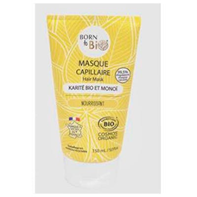 BORN TO BIO Mascarilla Capilar Karité et Monoi 150ml BIO BORN TO BIO Mascarilla Capilar Karité et Monoi 150ml BIO