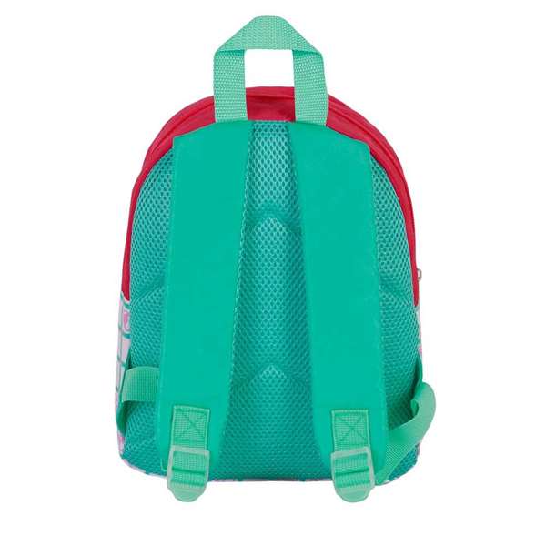 Karactermania Mochila Preescolar Joy Barbie Pets - Sac à dos pour enfant 3 ans, léger avec compartiment à fermeture éclair et dos aéré, dimensions 22 x 9 x 27 cm
