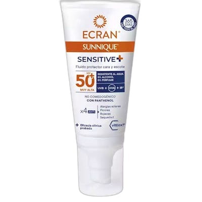 Ecran Sunnique Sensitive Soin visage SPF50+ 50 ml