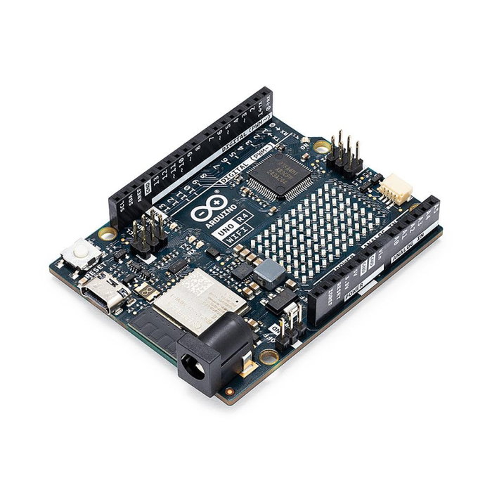 Arduino Uno R4 WiFi Carte de Développement avec Matrice LED 12x8, WiFi, Bluetooth, DAC, USB-C et Connecteur Qwiic Arduino Uno R4 WiFi Carte de Développement avec Matrice LED 12x8, WiFi, Bluetooth, DAC, USB-C et Connecteur Qwiic