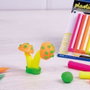 Milán Pâte à modeler couleurs fluorescentes, 6 barres