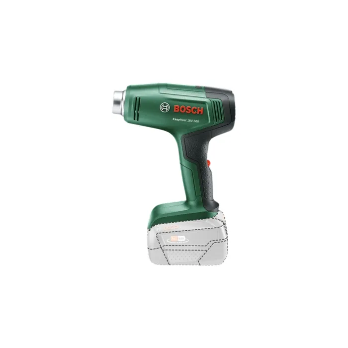 Bosch EasyHeat 18V-500 - Décapeur thermique sans fil 18V - 100 à 120 l/min - Buse standard - Système POWER FOR ALL