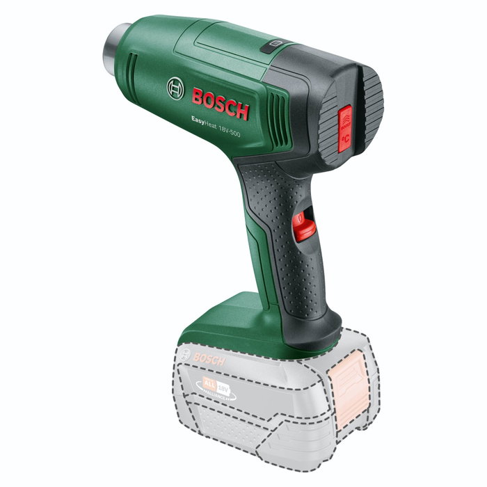 Bosch Home and Garden EasyHeat 18V-500 Pistolet à air chaud sans fil