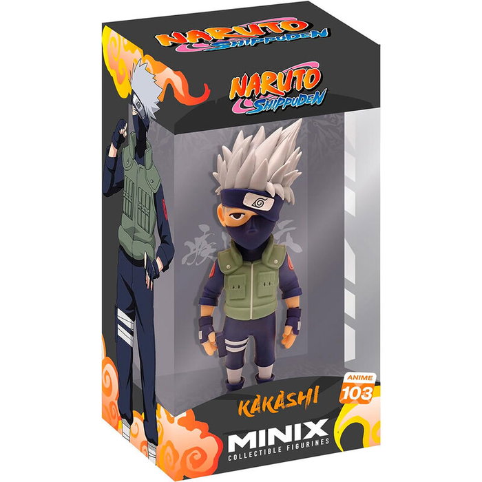 MINIX - Figurine Kakashi 12cm - Naruto Shippuden - Action Figure MINIX - Figurine Kakashi 12cm - Naruto Shippuden - Action Figure