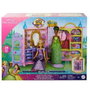 MATTEL Disney Princess - Château Portable HXC20 avec Poupée - Ensemble de Jeu Prêt pour le Bal avec Garde-robe, Podium et Accessoires