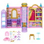 MATTEL Disney Princess - Château Portable HXC20 avec Poupée - Ensemble de Jeu Prêt pour le Bal avec Garde-robe, Podium et Accessoires