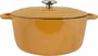 Cosy & Trendy - Cocotte en fonte émaillée Fontestic, Ø 28 cm, 6.15 L, pour tous feux dont induction, ambre