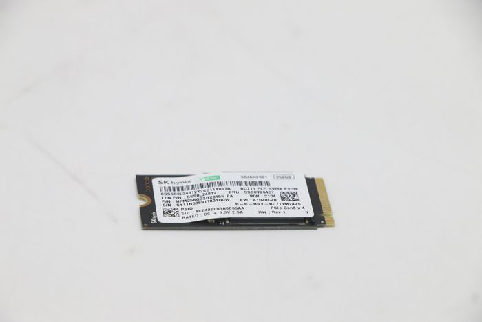 Lenovo SSD 256 Go M.2 2242 PCIe 3.0 x4 NVMe
