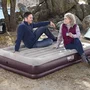 Bestway Matelas Gonflable 67699 2 Places avec Oreiller Intégré en Tritech - 203 x 152 x 36 cm - Pour Camping et Extérieur