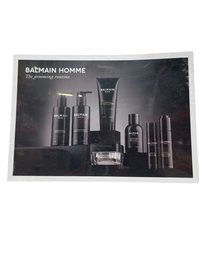 Balmain Professionnel Carte Publicitaire Homme Noir et blanc Cheveux