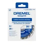 Dremel - Lame de scie circulaire multi-matériaux CS600 en carbure, Ø 85 mm - Pour bois, stratifié, plastique, métaux non ferreux